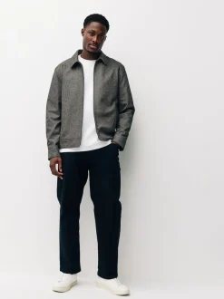 Blanc - T-shirt épais doux au toucher élégant