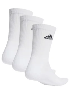 Blanc colombe - Lot de 3 - Chaussettes adidas rembourrées