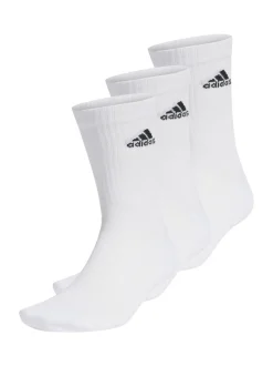 Blanc colombe - Lot de 3 - Chaussettes adidas rembourrées
