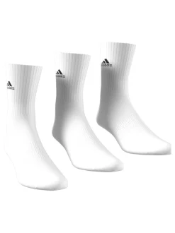 Blanc colombe - Lot de 3 - Chaussettes adidas rembourrées