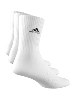 Blanc colombe - Lot de 3 - Chaussettes adidas rembourrées