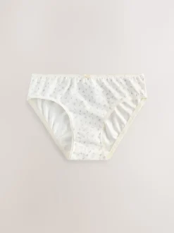 Blanc écru - Lot 5 slips de bikini (1.5-16ans)