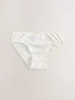 Blanc écru - Lot 5 slips de bikini (1.5-16ans)