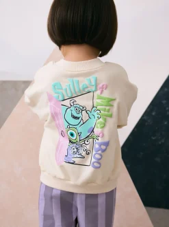 Blanc écru - Monsters, Inc Haut à Manches longues et Pantalons Coupe ballon (3mois-7ans)