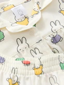 Blanc écru - Pyjama Miffy boutonné (9mois-10ans)