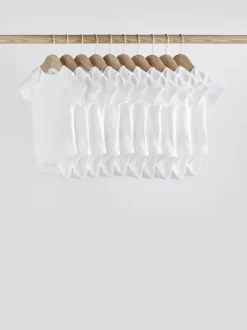 Blanc indispensable - Manches courtes Bodysuits