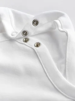 Blanc indispensable - Manches courtes Bodysuits