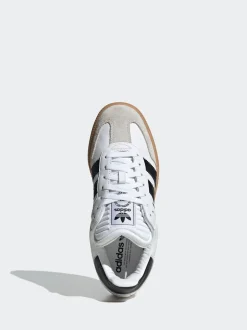 Blanc perlé - Baskets adidas Originals XLG Samba