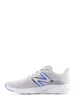 Blanc/Bleu - New Balance Mens 411 Trainers