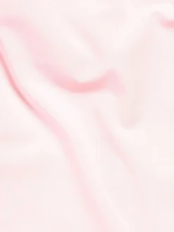 Blanc/bleu clair/rose clair - Lot de 3 chemises Oxford élégantes à manchette simple facile d’entretien