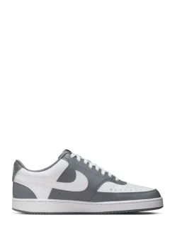 Blanc/Gris - Baskets basses Nike Court Vision