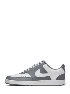 Blanc/Gris - Baskets basses Nike Court Vision