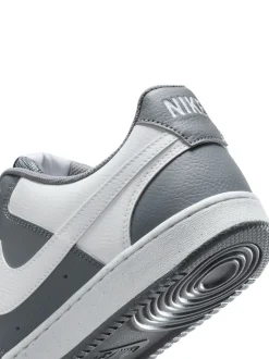 Blanc/Gris - Baskets basses Nike Court Vision