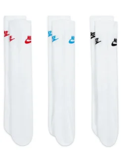 blanc/multicolore - Lot de chaussettes Nike Everyday Essential 3