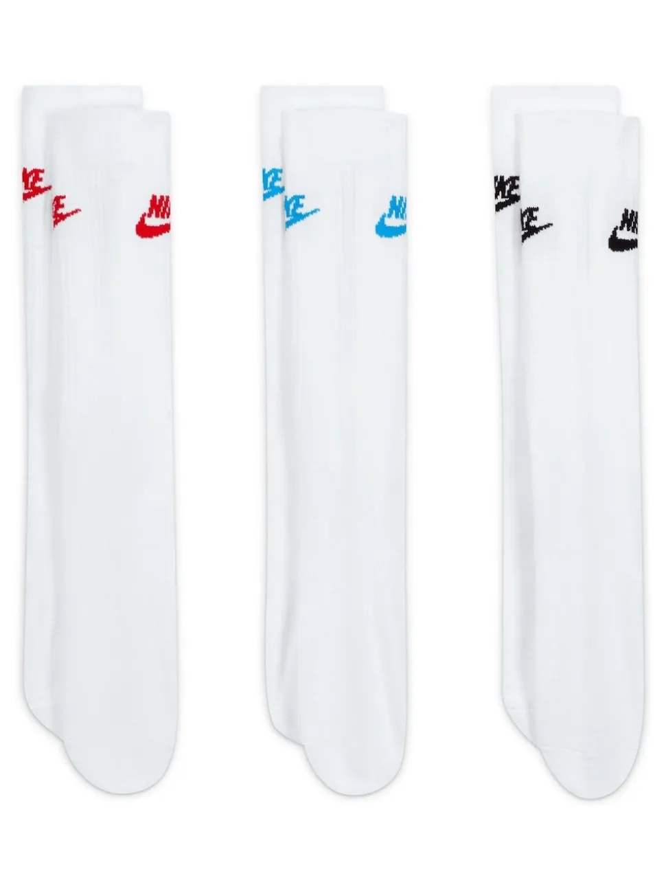 blanc/multicolore - Lot de chaussettes Nike Everyday Essential 3
