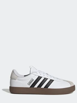 Blanc/Noir - Adidas VL Court 3.0 Formateurs