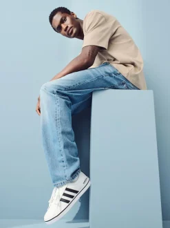 Blanc/Noir - adidas VS Pace Trainers