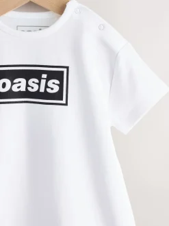 Blanc/Noir - Barboteuse Band bébé