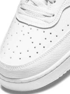 Blanc/Noir - Baskets basses Nike Court Vision