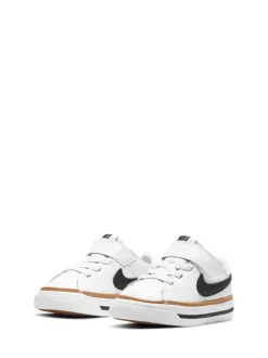 Blanc/Noir - Baskets Nike Infant Court Legacy