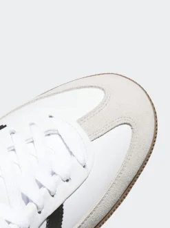 Blanc/Noir - Chaussures adidas Golf Samba sans crampons