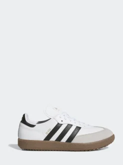 Blanc/Noir - Chaussures adidas Golf Samba sans crampons