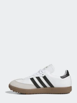 Blanc/Noir - Chaussures adidas Golf Samba sans crampons