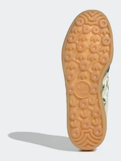 Blanc/Or - Baskets adidas Originals Gazelle