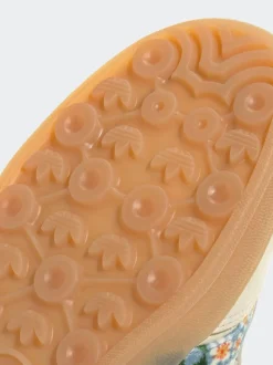 Blanc/Or - Baskets adidas Originals Gazelle