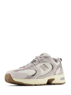 Blanc/Pourpre - New Balance Womens 530 Trainers
