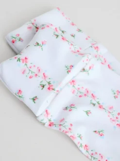 Blanc/Rose - Combinaison de nuit pour bébé (0-2ans)