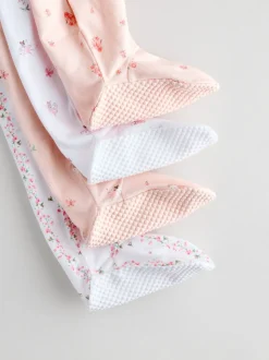 Blanc/Rose - Combinaison de nuit pour bébé (0-2ans)