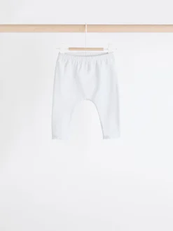Blanc/Rose - Paquet de jambières pour bébé 4 (0mois-2ans)