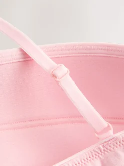 Blanc/Rose - Paquet de soutiens-gorge d'entraînement 2