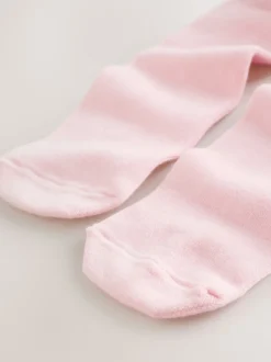 Blanc/rose à petites fleurs - Ensemble de barboteuses Bébé Bloomer 2 pièces avec collants (0mois-3ans)
