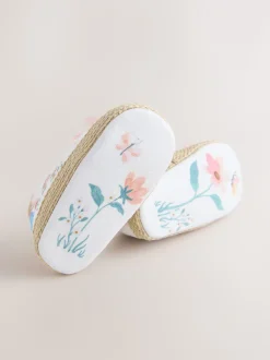 Blanc/Rose Personnage - Baskets hautes bébé (0-24mois)