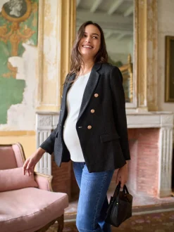 Blazer de grossesse Seraphine en tweed