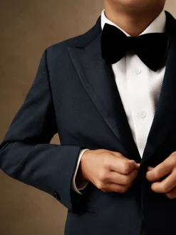 Blazer de smoking Reiss Knightsbridge à simple boutonnage en mélange de laine