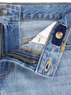 Bleu - Abercrombie & Fitch Jean coupe large