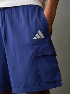 Bleu - adidas Petit short Essentiel Logo Cargos Chelsea