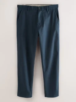Bleu - Ajustement régulier - Pantalon chino stretch