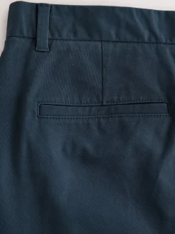 Bleu - Ajustement régulier - Pantalon chino stretch