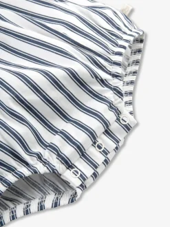 Bleu - Barboteuse The Little Tailor Bébé shorts tissés 100% coton