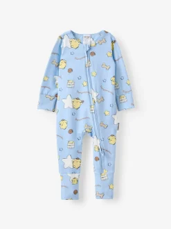 Bleu - Barboteuse zippée Cotton On Hello Kitty à manches longues