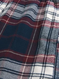 Bleu - Bas de pyjama Hollister à carreaux en flanelle