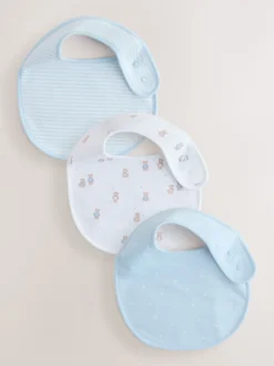 Bleu - Bébé BIBS 3 Pack