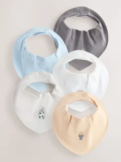 Bleu - Bébé BIBS 5 Pack
