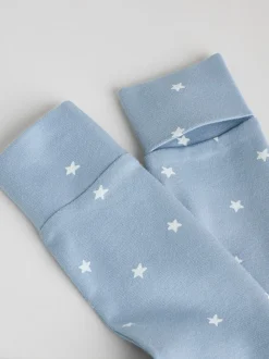 Bleu - Bébé Popper Sleepsuits Pack de 7 (0mois -2ans)