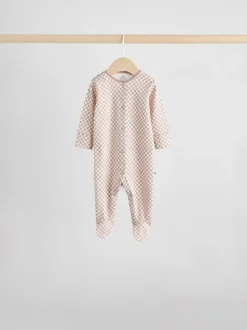 Bleu - Bébé Popper Sleepsuits Pack de 7 (0mois -2ans)