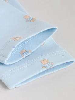 Bleu - Body ours bébé à manches longues